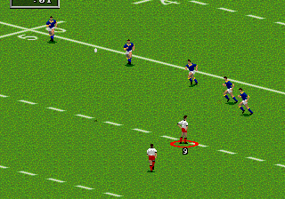 Australian Rugby League (Europe) In game screenshot